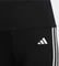 adidas Essentials Aeroready 3-Streifen High-Waisted Hose lang black/white (Junior) Vorschaubild