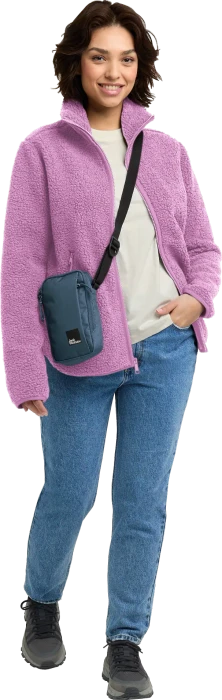 Jack Wolfskin High Curl Fleece Jacke vivid orchid (Damen)