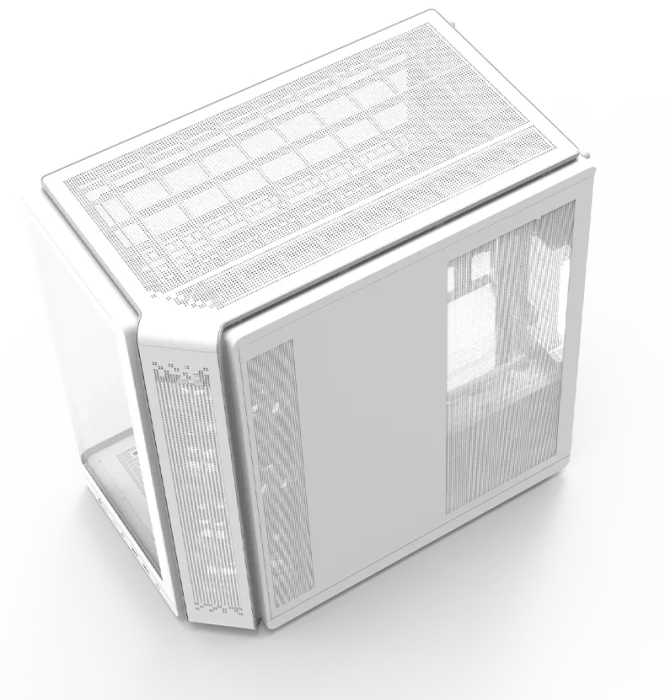 Zalman P60 White, Glasfenster