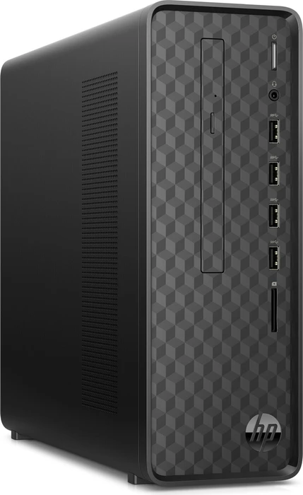 HP Slim Desktop S01-aF0401ng, Jet Black, Athlon Silver 3050U, 4GB RAM, 256GB SSD