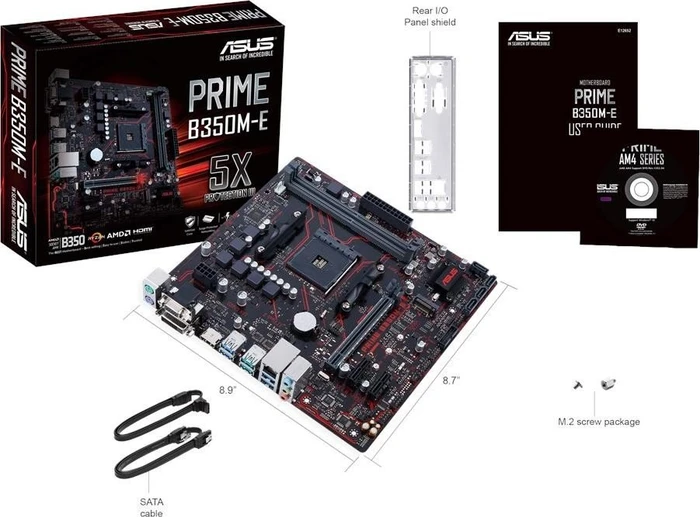 ASUS Prime B350M-E (AMD AM4)