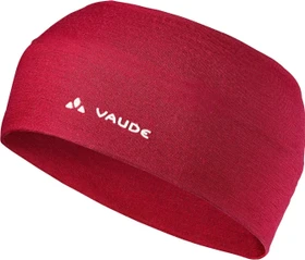 Vaude Cassons Merino Stirnband dark indian red