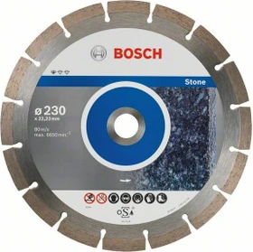 Bosch Professional Standard for Stone Diamanttrennscheibe, 230x2.3x22.23mm, 10 Stück