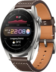 Huawei Watch 3 Pro Classic silber/braun
