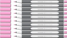 Schneider Paint-It 070 Brush Pen Pastell pink, 10er-Pack
