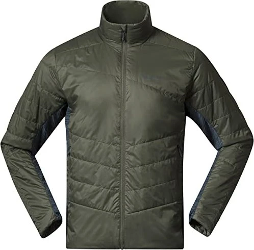 Bergans Rabot V2 Insulated Hybrid Funktionsjacke green mud/orion blue (Herren)