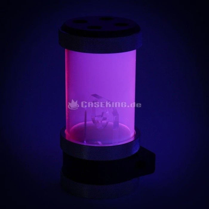 PrimoChill CTR Phase 2 120mm Laing D5, Acetal schwarz, UV pink