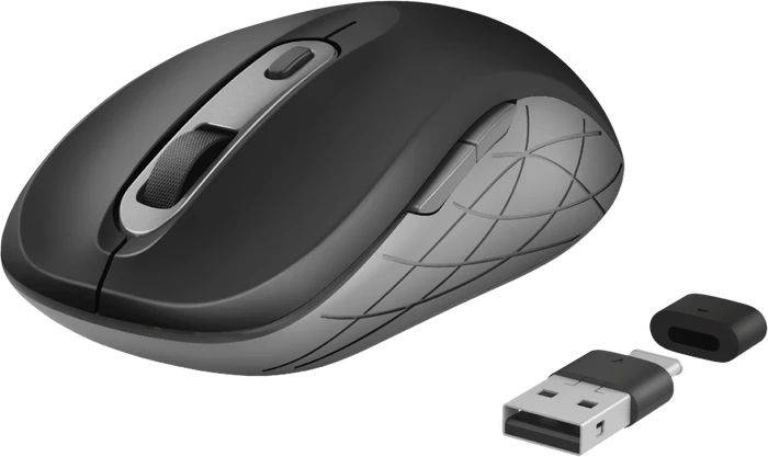 Trust Duco Dual Connect Wireless Mouse schwarz, USB