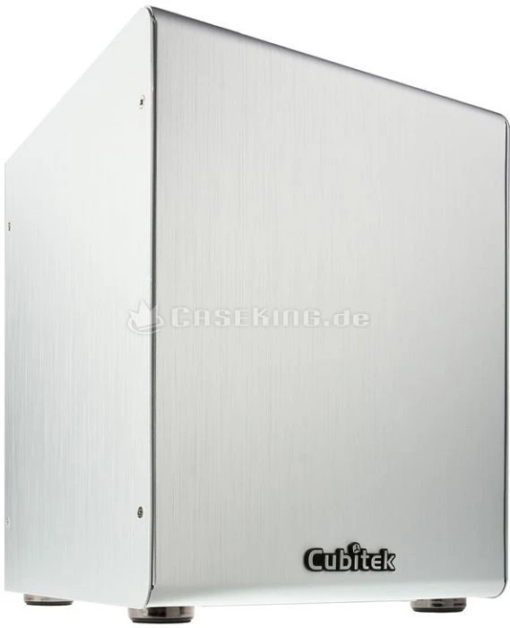Cubitek Mini Center silber, Mini-ITX