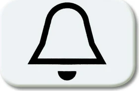 Busch-Jaeger Busch-balance SI Tastersymbol Klingel