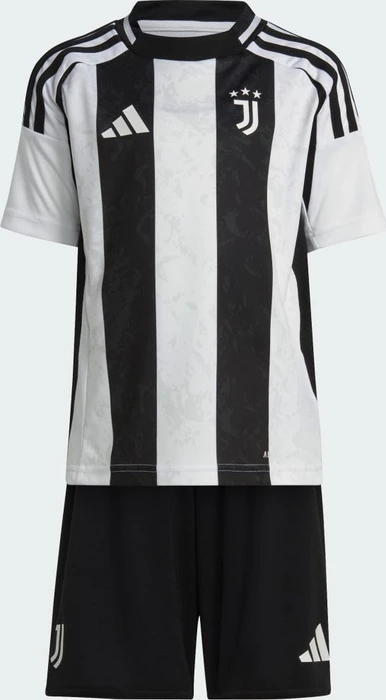 adidas Juventus Turin 2024/2025 Heimausrüstung white/black (Junior)