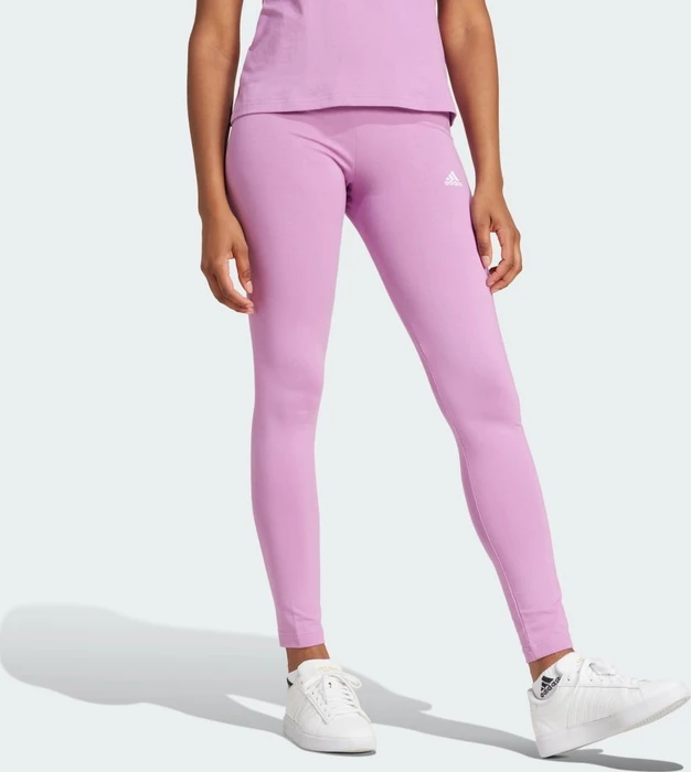 adidas Essentials High-Waisted Logo Tights Hose lang preloved purple (Damen)