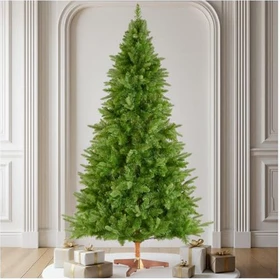 TecTake Künstlicher Weihnachtsbaum Tanne Cupid, 220cm