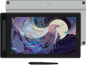 Huion Kamvas Pro 16 (2.5K), Silvery Frost
