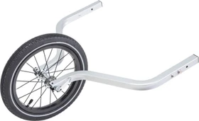 Qeridoo 14" Joggerrad Einsitzer für Fahrradanhänger Set