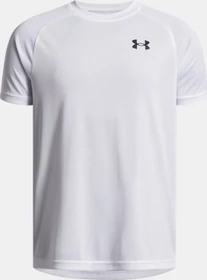 Under Armour Tech 2.0 Funktionsshirt kurzarm weiß/schwarz (Junior)