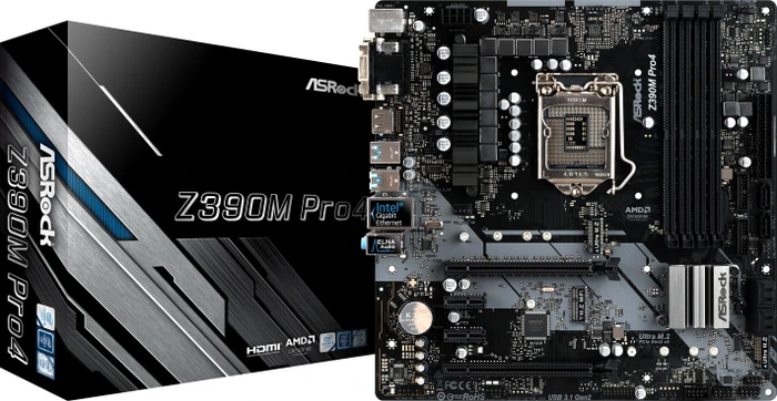 ASRock Z390M Pro4 (Intel 1151 v2)
