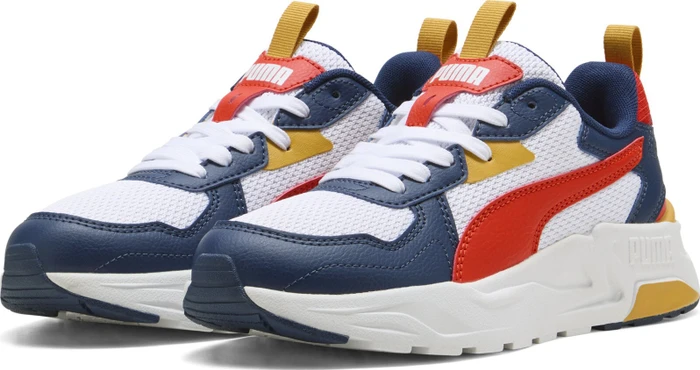 Puma Trinity Lite puma white/fierce red/persian blue (Junior)