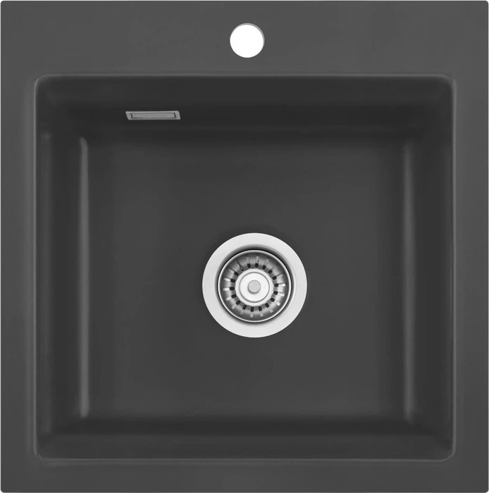systemceram Kara 51 F Einbau Becken mittig schiefer