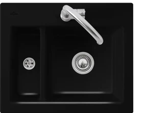 Villeroy & Boch Subway 620x510mm Einbau Becken reversibel chromite