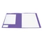 Herma Schnellhefter, A4, violett/transparent Vorschaubild