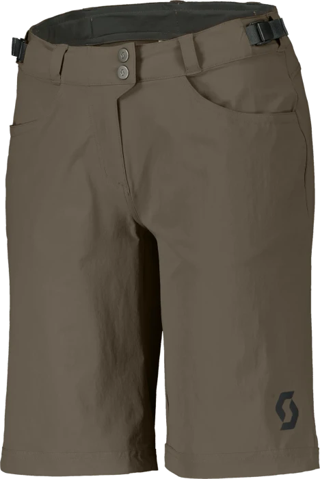 Scott Trail Flow Fahrradhose kurz wood grey (Damen)