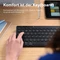 Trust Lyra Compact Wireless Keyboard, schwarz, USB/Bluetooth, DE Vorschaubild