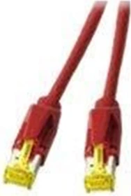 EFB Elektronik TM31 Dätwyler 7702 Patchkabel, Cat7/Cat6a, S/FTP, RJ-45/RJ-45, 10m, rot