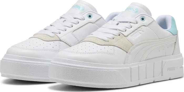 Puma Cali Court Match puma white/safe lake (Damen)