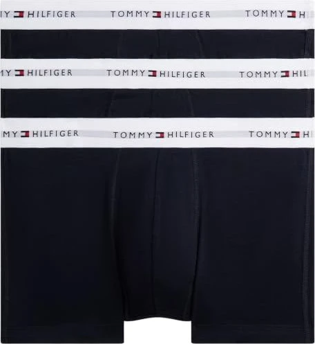 Tommy Hilfiger Trunks mit Signature-Logo 3er-Pack Boxer Briefs (Herren)