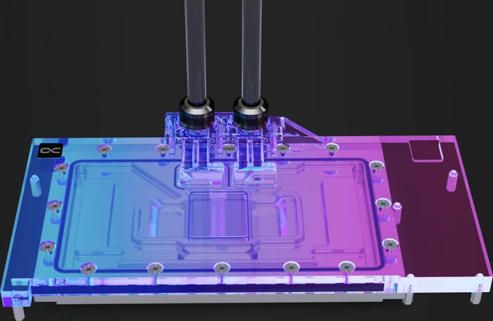Alphacool Eisblock Aurora Acryl GPX-N NVIDIA RTX 4090 Founders Edition mit Backplate
