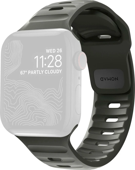 Nomad Sport Band V2 für Apple Watch 42mm/44mm/45mm Ash Green