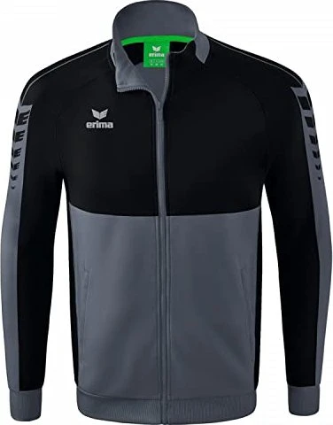 Erima Six Wings Worker Trainingsjacke slate grey/schwarz