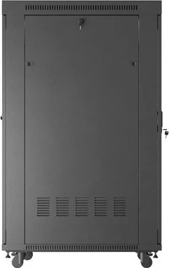 Lanberg 19" Rackschrank 32HE, LCD, freistehend, Flat Pack, Gitternetztür, IP20, RAL 9004, 1000mm tief