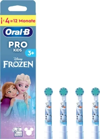 Oral-B Pro Kids Frozen Kinder-Ersatzbürste, 4 Stück