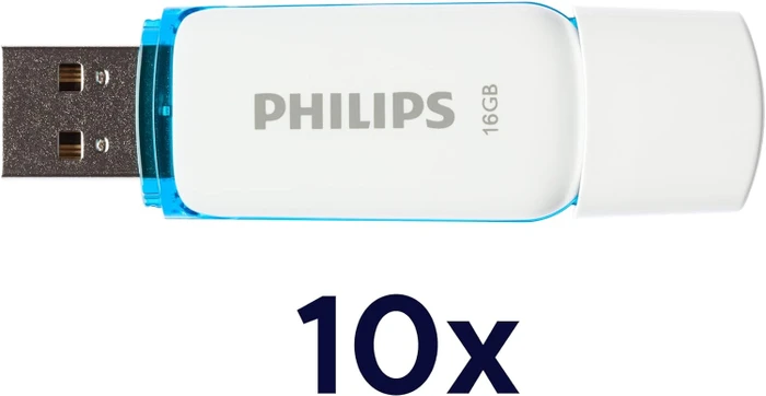Philips Snow Edition 16GB, USB-A, USB 2.0, 10er-Pack
