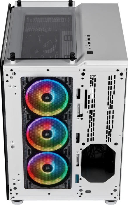 Corsair Crystal Series 680X RGB, weiß, Glasfenster