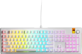 Glorious GMMK 3 HE 100% Pre-built Gaming Keyboard, weiß, LEDs RGB, Glorious Fox HE, USB, FR (GLO-KB-GMMK3-100-PB-HE-W-WHT-FR)