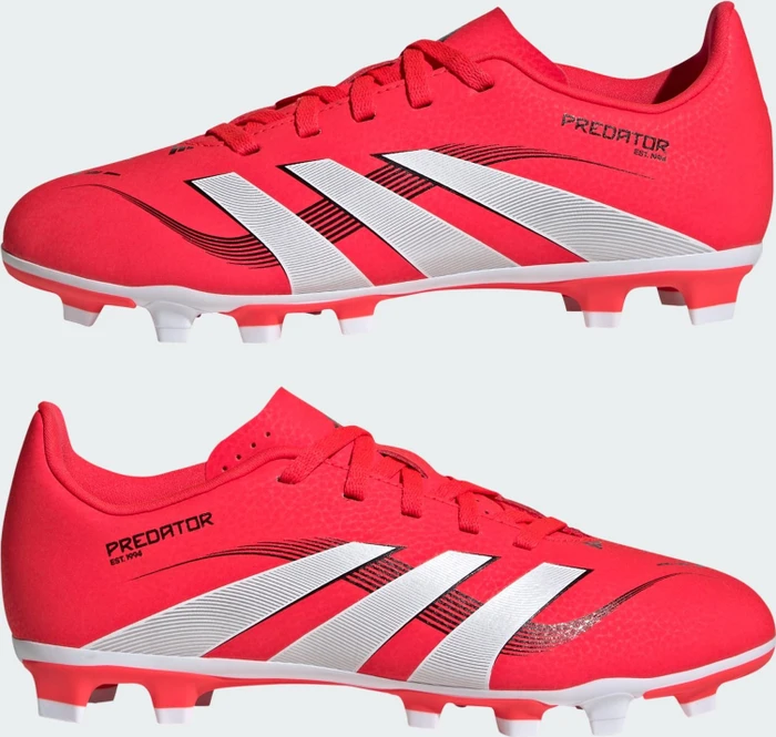 adidas Predator Club MG lucid red/cloud white/core black (Junior)