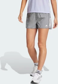 adidas Own The Run Laufhose kurz grey six/white melange (Damen)
