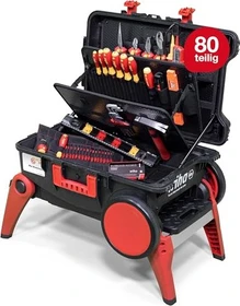 Wiha 9500 XXL 4 electric Handwerkzeugset inkl. Koffer, 80-tlg.