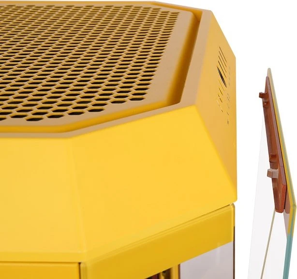 Thermaltake The Tower 600 Butter Caramel, gelb, Glasfenster