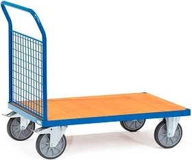 fetra Stirnwand-Transportwagen 120x80cm blau