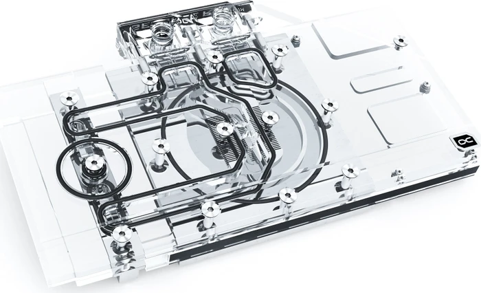 Alphacool Eisblock Aurora Acryl GPX-N RTX 3070 Ventus mit Backplate