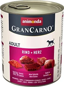 animonda GranCarno Adult Rind und Herz, 4.80kg (6x 800g)