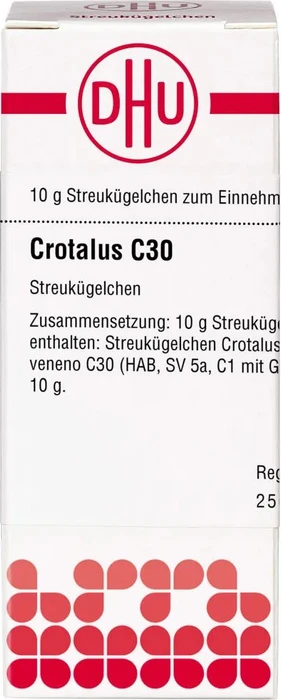DHU Crotalus C30 Globuli, 10g