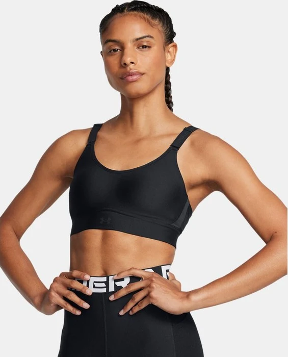 Under Armour Infinity 2.0 Mid Sport-BH schwarz (Damen)
