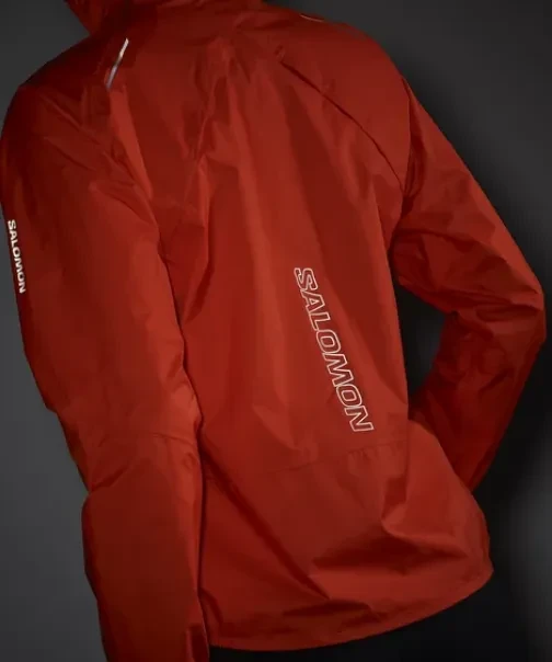 Salomon Bonatti Waterproof Funktionsjacke cherry tomato (Damen)