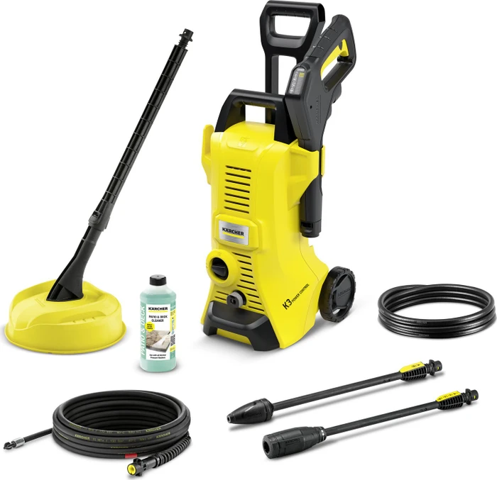 Kärcher K3 Power Control Home & Pipe Elektro-Hochdruckreiniger inkl. Terrassenreiniger T1