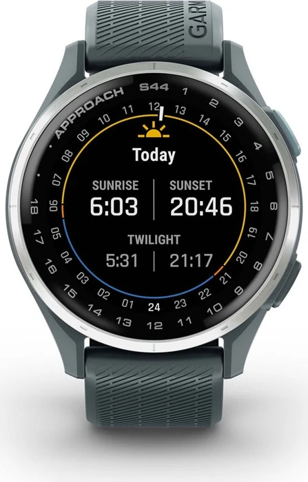 Garmin Approach S44 GPS-Golfuhr silver/twilight